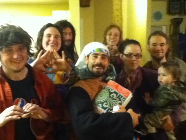 With the sweet super vibe tribe